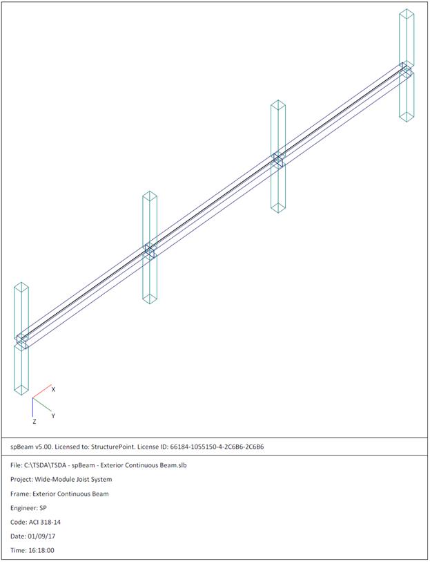 OneWay Wide Module Joist Concrete Floor System Design